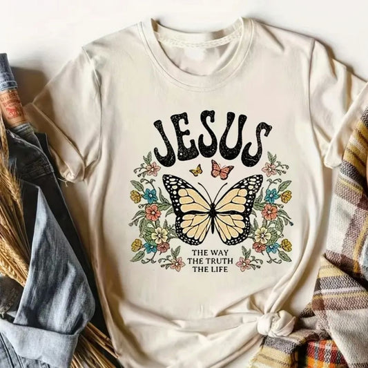 Jesus The Way Truth Life Women T-Shirt