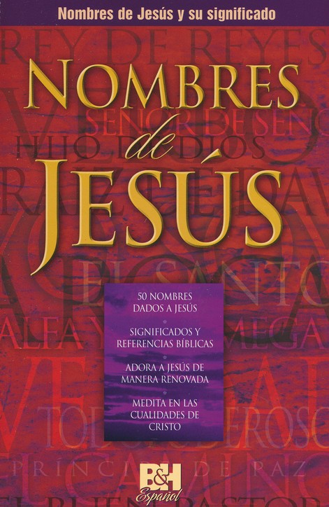 Nombres De Jesus - Folleto