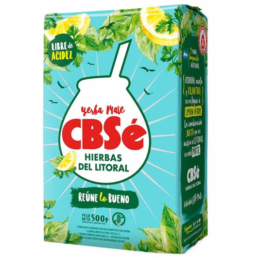 Yerba Mate CbSE HIERBAS DEL LITORAL  (500gr)