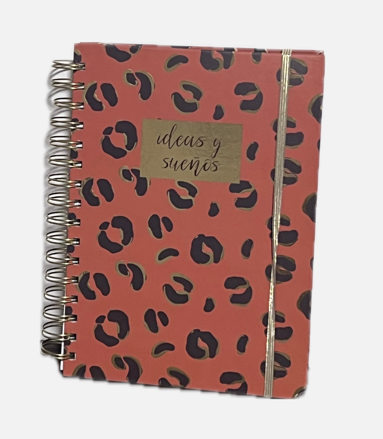 Ideas y Sueños- wire spiral bound journal