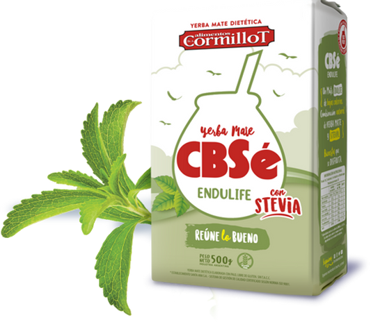 CBSé Endulife Yerba Mate with Stevia, 500 g / 1.1 lb