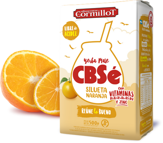 Yerba Mate CbSE Siluette Orange (500gr)